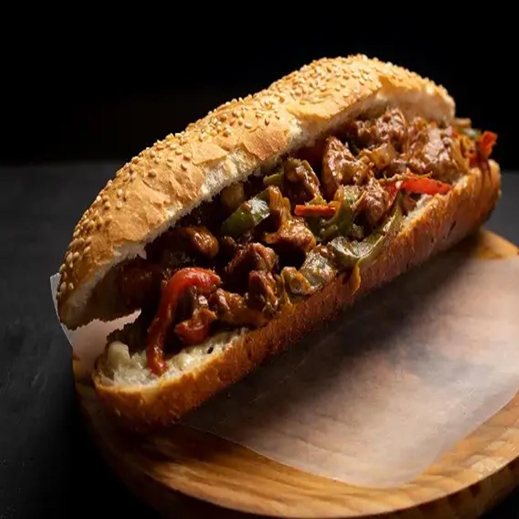 Image de Sandwich au bœuf